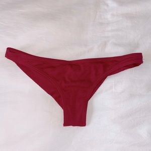 Red Billabong Bikini Bottoms